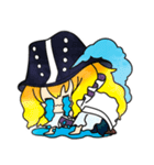 ONE PIECE キャベンデッシュ スタンプ（個別スタンプ：8）