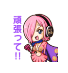 ONE PIECEプリンセス応援団（個別スタンプ：3）