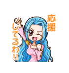 ONE PIECEプリンセス応援団（個別スタンプ：5）
