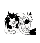 ONE PIECEコラボ×猛獣使いのモージさん（個別スタンプ：1）