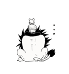 ONE PIECEコラボ×猛獣使いのモージさん（個別スタンプ：7）