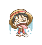 ONE PIECE バドミントン（個別スタンプ：27）