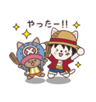 ONE PIECE コスプレねこ（個別スタンプ：26）