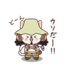 ONE PIECE コスプレねこ（個別スタンプ：36）