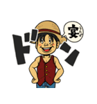 あつまれ！ONE PIECEの人々！（個別スタンプ：24）