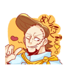ONE PIECE 1.2.4.オヤジ！（個別スタンプ：3）