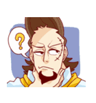ONE PIECE 1.2.4.オヤジ！（個別スタンプ：7）