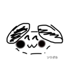 白と黒の世界（個別スタンプ：3）
