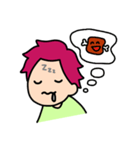 今日は肉が食べたい。（個別スタンプ：6）