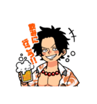 ONE PIECE エースとサボのスタンプ2（個別スタンプ：1）