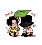 ONE PIECE エースとサボのスタンプ2（個別スタンプ：16）