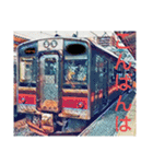 通勤の電車（個別スタンプ：27）