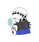 ONE PIECE  ロー中心ほのぼのスタンプ（個別スタンプ：3）