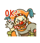 ONE PIECE バギー海賊団と愉快な初期キャラ（個別スタンプ：1）
