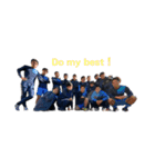 kuisの愉快な仲間たち❗️⚽️（個別スタンプ：34）