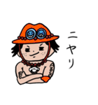 ONE PIECE メシ食おうスタンプ（個別スタンプ：3）