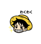 かわいいONE PIECE【表情】（個別スタンプ：10）