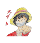 子供と作った ONE PIECE スタンプ（個別スタンプ：4）