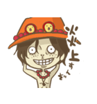 ONE PIECE 狂いぎみ（個別スタンプ：8）