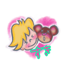 ニニとミミ（個別スタンプ：5）