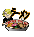 ONE PIECE 晩ごはん（個別スタンプ：9）