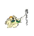 浮世絵のONE PIECE（個別スタンプ：16）