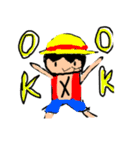 ONE PIECE めいめいバージョン（個別スタンプ：1）