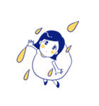 雨の子しずくちゃん＆きーちゃんスタンプ（個別スタンプ：5）