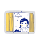 雨の子しずくちゃん＆きーちゃんスタンプ（個別スタンプ：9）