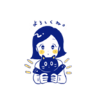 雨の子しずくちゃん＆きーちゃんスタンプ（個別スタンプ：14）