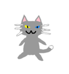 手描き猫ちゃんスタンプ2！（個別スタンプ：2）