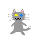 手描き猫ちゃんスタンプ2！（個別スタンプ：3）