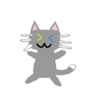 手描き猫ちゃんスタンプ2！（個別スタンプ：4）