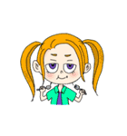 SUPER DOPE girl（個別スタンプ：1）