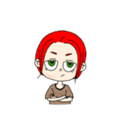 SUPER DOPE girl（個別スタンプ：5）