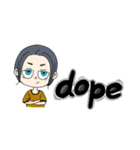 SUPER DOPE girl（個別スタンプ：19）