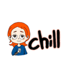 SUPER DOPE girl（個別スタンプ：21）