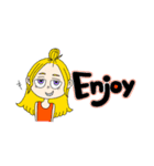 SUPER DOPE girl（個別スタンプ：23）