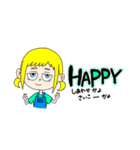 SUPER DOPE girl（個別スタンプ：25）