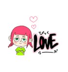 SUPER DOPE girl（個別スタンプ：28）