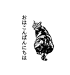 S＆N's 白黒ネコで気持ち伝えるスタンプ（個別スタンプ：2）