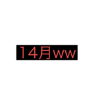 <判断が遅い！！（個別スタンプ：15）