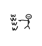 いろいろな棒人間の気持ち（個別スタンプ：5）