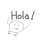 スペイン語簡単表現イラスト（個別スタンプ：4）