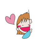ハート♡で伝えるスタンプ（個別スタンプ：1）