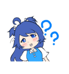 青髪ちゃん 夏スタンプ（個別スタンプ：6）