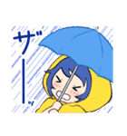 青髪ちゃん 夏スタンプ（個別スタンプ：37）