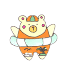 クマくん 夏のご挨拶（個別スタンプ：6）