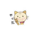 猫スタンプa（個別スタンプ：4）
