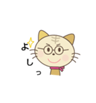 猫スタンプa（個別スタンプ：6）